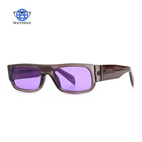 teenyoun fashion cool square sunglasses luxury brand design rectangle high quality sun glasses oculos de sol 2021 eyewear shades