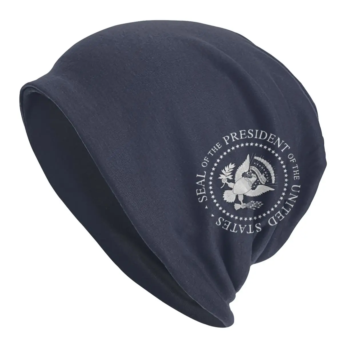 

Presidential Seal Skullies Beanies USA Trump Election Vote Hat Casual Street Unisex Caps Warm Multifunction Bonnet Knitting Hats