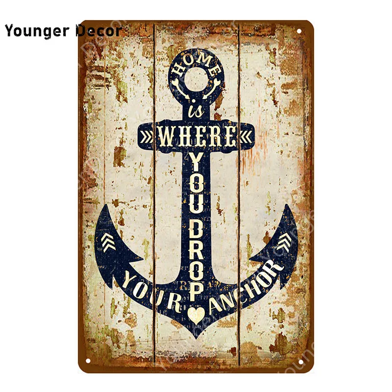 Посетите солнечный пляж знаки Сэл Серфинг Волны серфинг металлическая живопись