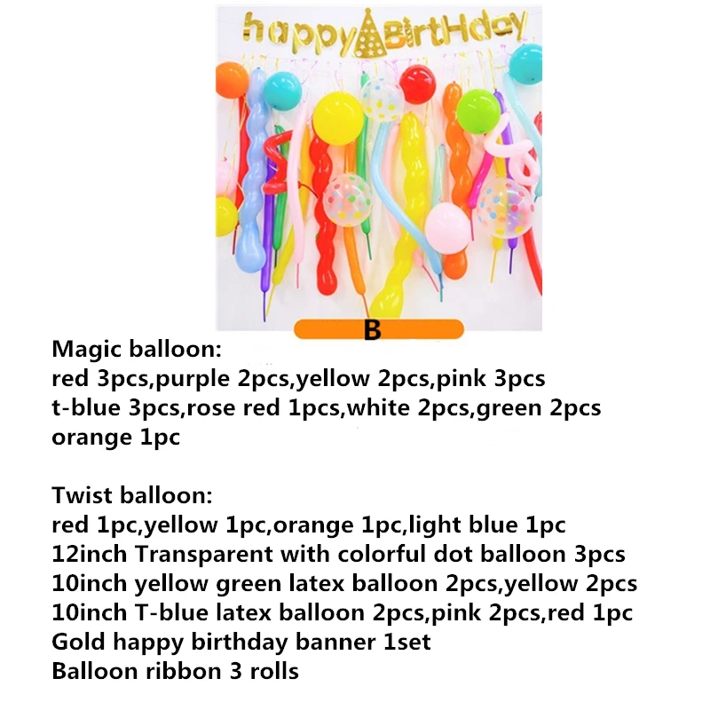 

Гирлянда из воздушных шаров Euniqueen для детского праздника 1 год