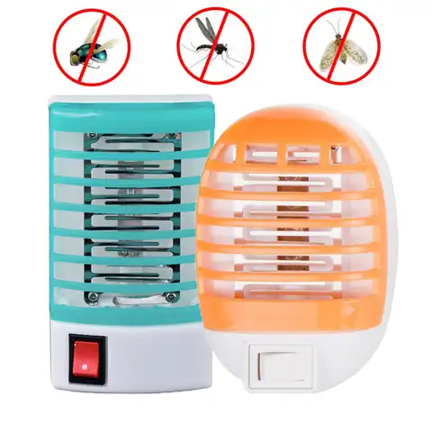 Мини-ловушка для комаров с европейской и американской вилкой, домашняя электрическая ультрафиолетовая ловушка для мух с USB, без радиации, фи...