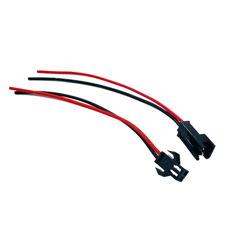 

Штекерный кабель SM pair, 2P, Штекерный кабель с расстоянием между штекерами 2,54 мм, общая длина провода 20 см, 22AWG