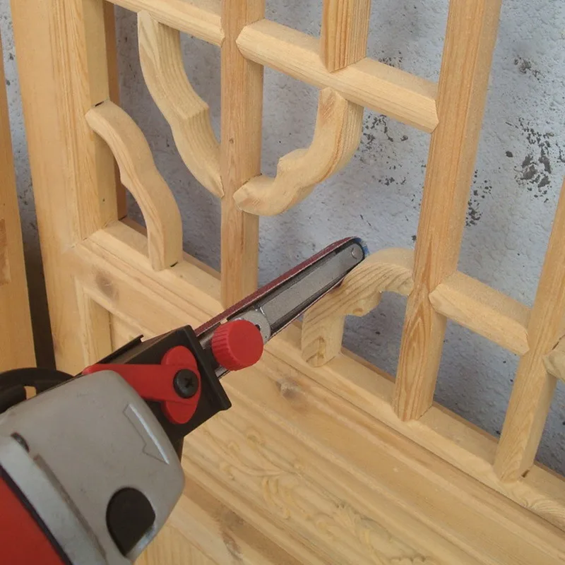 

Angle Grinder Sanding Belt Adapter Accessories Electric Mini Belt Polishing Machine Conversion Belt Sander Woodworking Tool