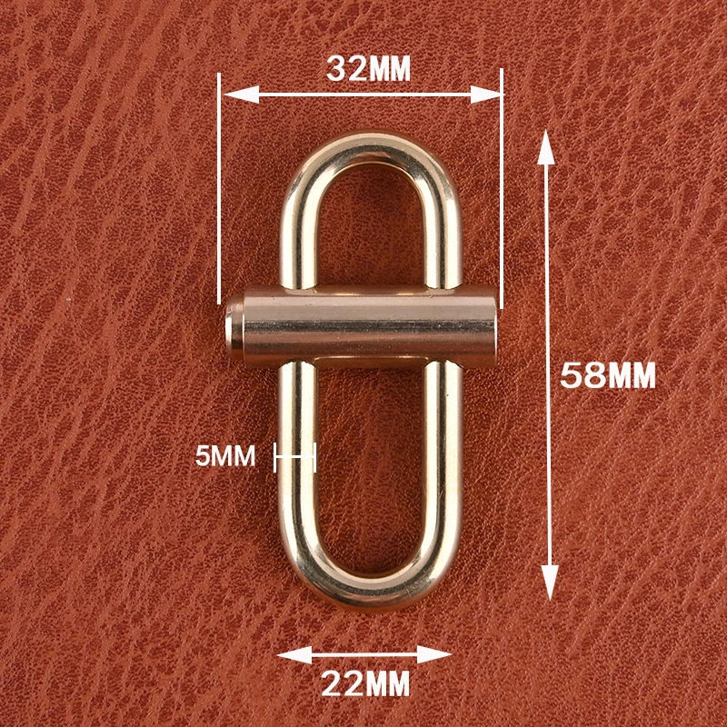 Брелок для ключей из твердой латуни прочный безопасный держатель светильник с