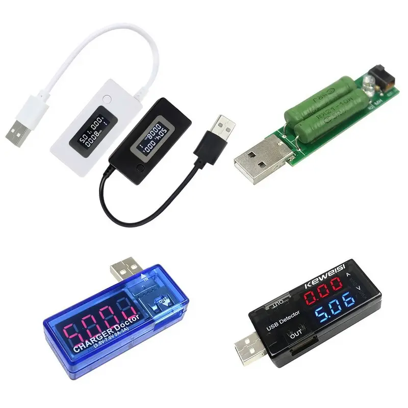 Измеритель напряжения и тока портативный Doctor Mobile Power Charger детектор емкости