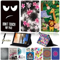 pu leather tablet case for lenovo tab 8 tab a7 30tab a7 50tab a8 50 tab s8 50 yoga book yoga tab 4 protective casestylus