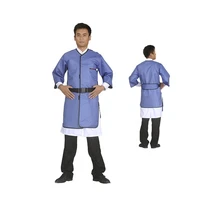 0 35mmpb medical x ray double sides protective shield apron with half sleeves
