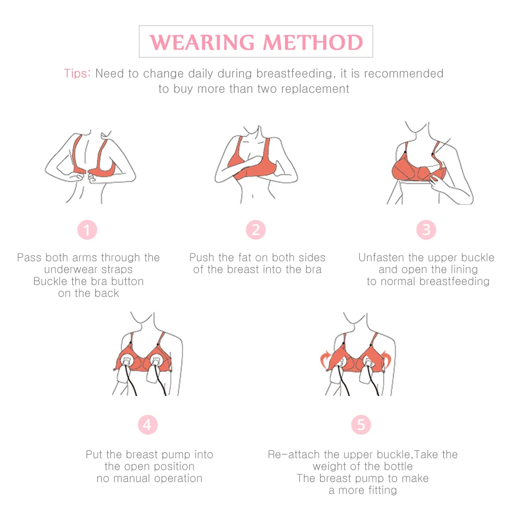 Женский бюстгальтер для молокоотсоса специальная одежда кормления грудью и