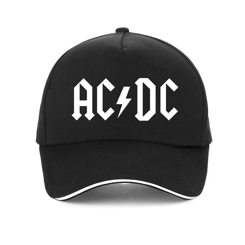 Gorra de béisbol con estampado de Rock para hombre y mujer, gorro de béisbol con estampado de metal pesado AC DC, informal, de AC/DC
