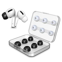 anti slip eartips for airpods pro memory foam earbuds tips for apple 3rd gen wireless earphone replacement earplugs drop ship