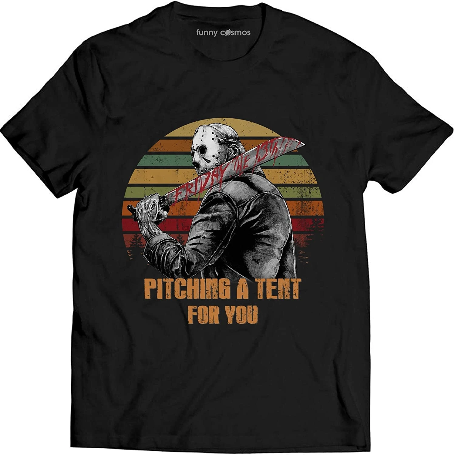 Винтажная рубашка с надписью A Tent for You футболка изображением Джейсона влюбленных