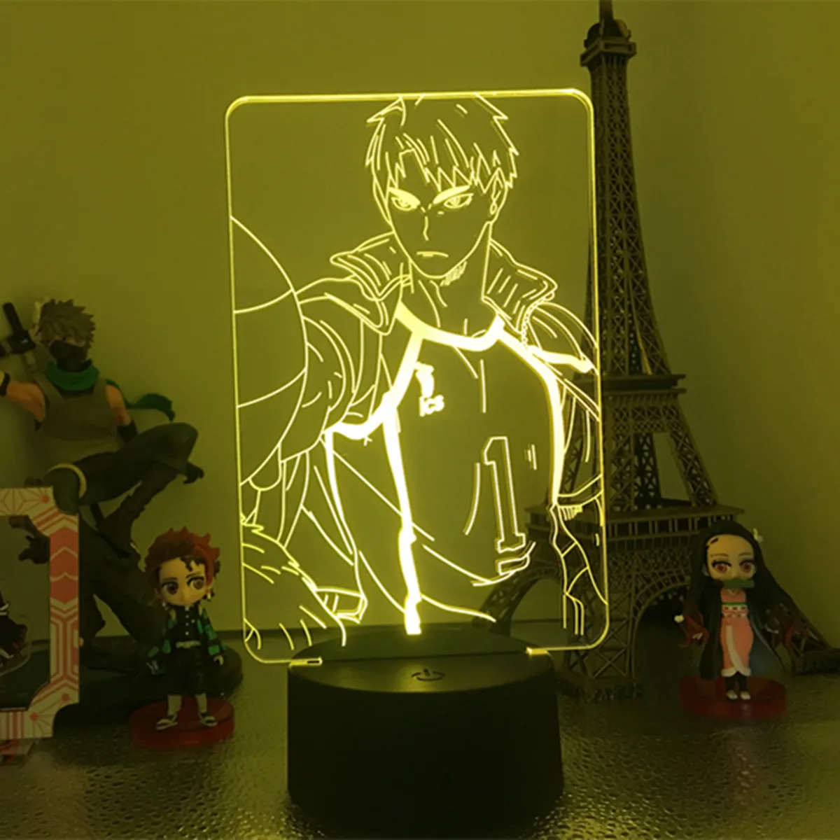 

Светодиодный ночсветильник 3d в стиле Аниме Haikyuu, подарок для детей, украшение для спальни, настольная лампа для дома, неоновая вывеска для ма...