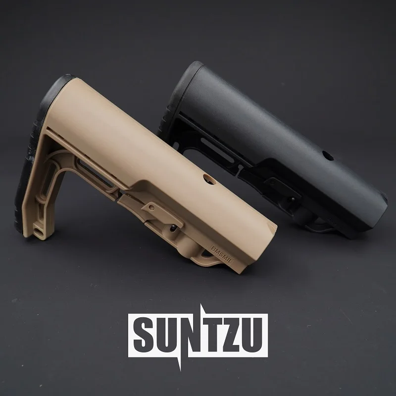 

MFT-light Nylon Butt stock For Outdoor Sports Cs Game Tactical Gel Blaster AEG Airsoft M4 AR15 Paintball Buttstock