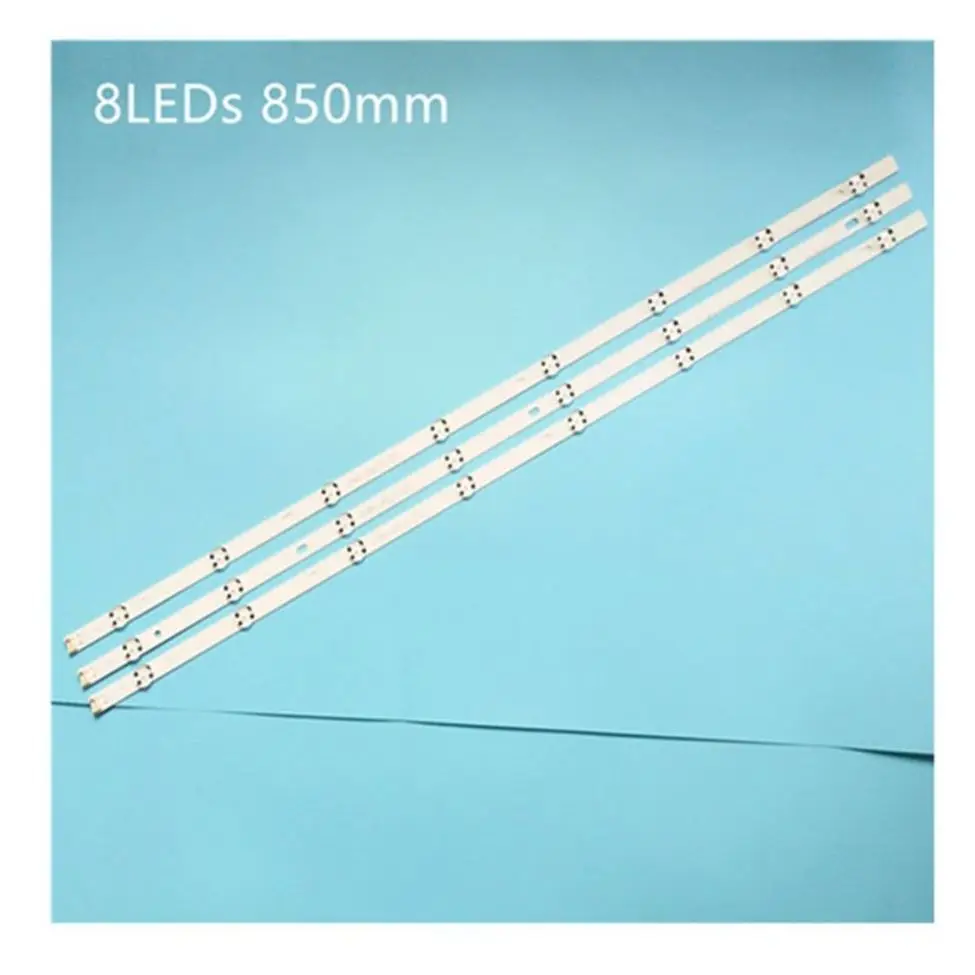 

850mm LED Bands For LG 43UH6030 43UH603V 43UH6100 43UH6107 LED Bars Backlight Strip Line Ruler Direct 43inch UHD 1Bar 24EA Type