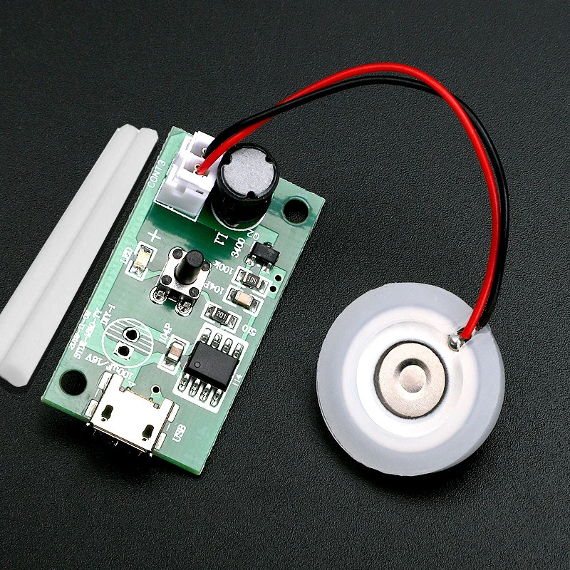 

16 мм 1,5-3 Вт USB мини-увлажнитель распылитель наборы «сделай сам» генератор тумана и драйвер печатная плата генератор тумана распылитель плен...