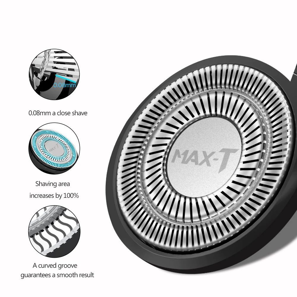 MAX-T RMS8101 электробритва уход за лицом моющаяся usb-кабель перезаряжаемая тройное лезвие 3D бритва электрическая бритвенная машинка для стрижки бороды