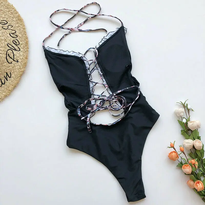 

Womens Bandage Bikini Push Up Monokini Swimsuit Bathing Suit Swimwear Sets Swimsuits Bikini Biquini Swimwear