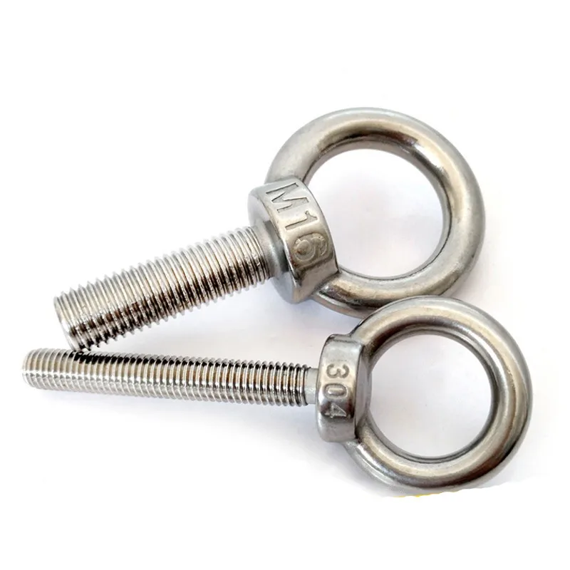 5PCS M8 M10 M12 M16 M20 M24 A4 Stainless Steel 316 Lifting Eye Bolts Male Marine Screws | Обустройство дома