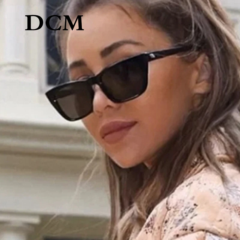 Очки солнцезащитные DCM женские кошачий глаз Модные Винтажные Роскошные