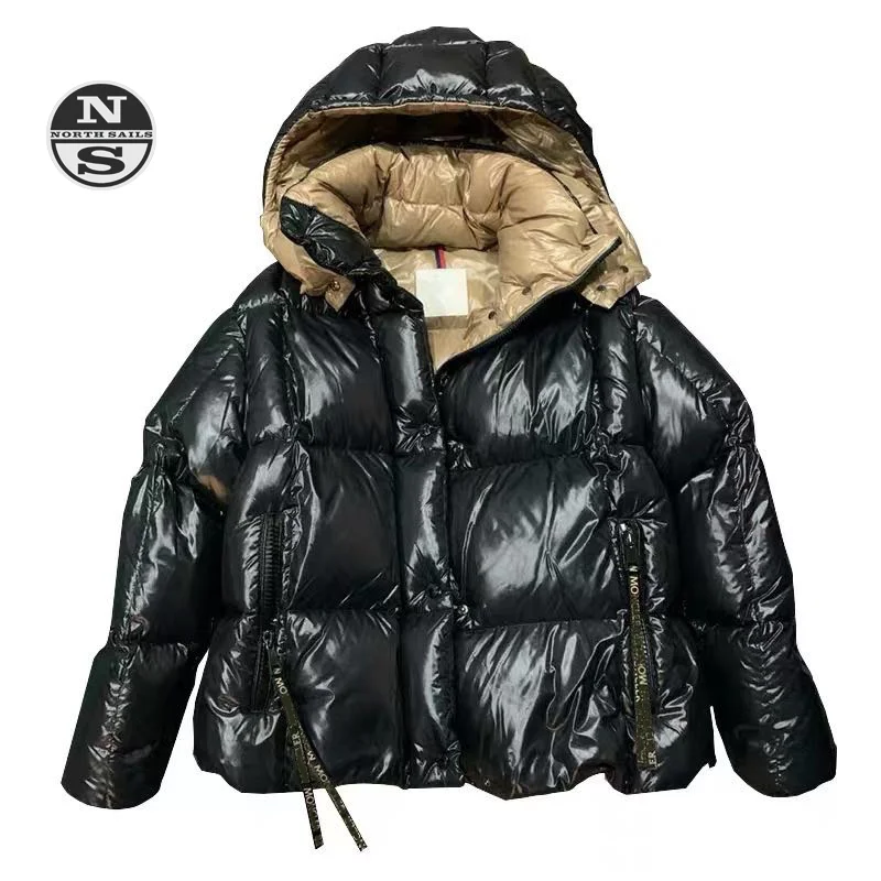 

The New Thick White Duck Down Jacket Parka Coat Is Suitable For Couples
