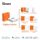 Датчик SONOFF Zigbee ZBMINI Bridge SNZB01 SNZB02 SNZB03 SNZB04, домашняя Автоматизация для приложения eWelink, совместим с Alexa Google Home
