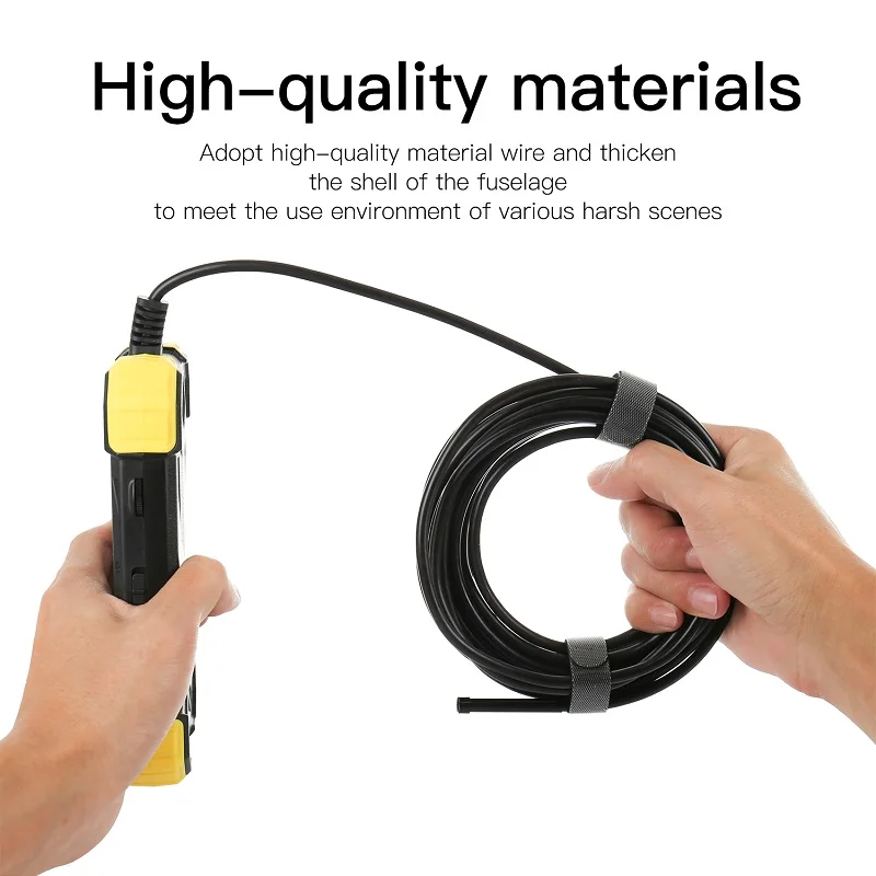 

4.3 inch 3.9mm Digital Industrial Endoscope HD 1080P IPS full color screen endoscope IP67 Waterproof Semi-Rigid cable endoscope