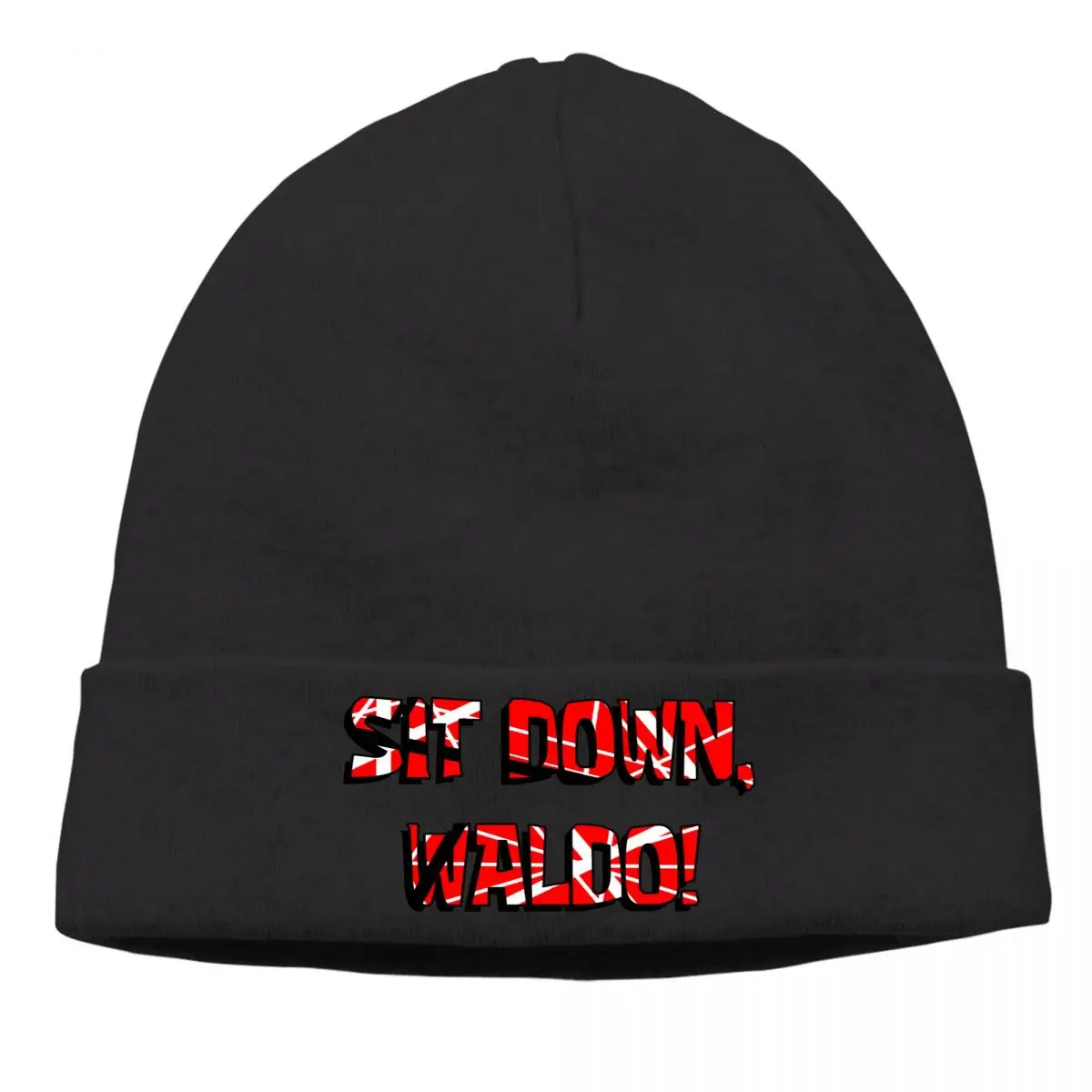 

Where's Wally Children's Books Outdoor Beanie Hats Sit Down Knit Bonnet Hipster Skullies Caps Earmuffs