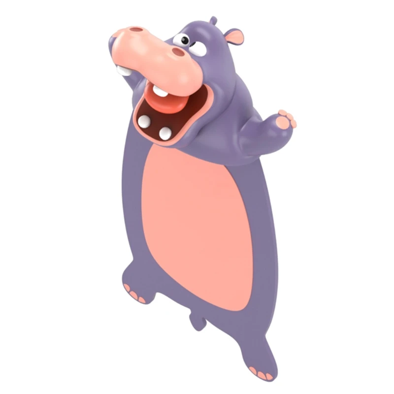 

3D Stereo Cartoon Animal Bookmarks Cute Koala Hippo PVC Creative Book Markers