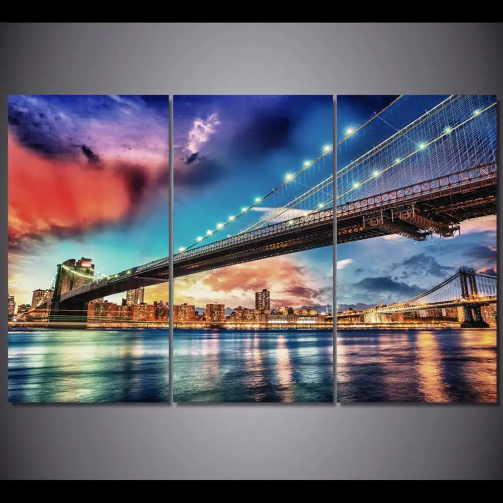 

3 Panel printed painting Canvas Wall Art Picture Home Decoration Living Room Canvas Modern painting LS811