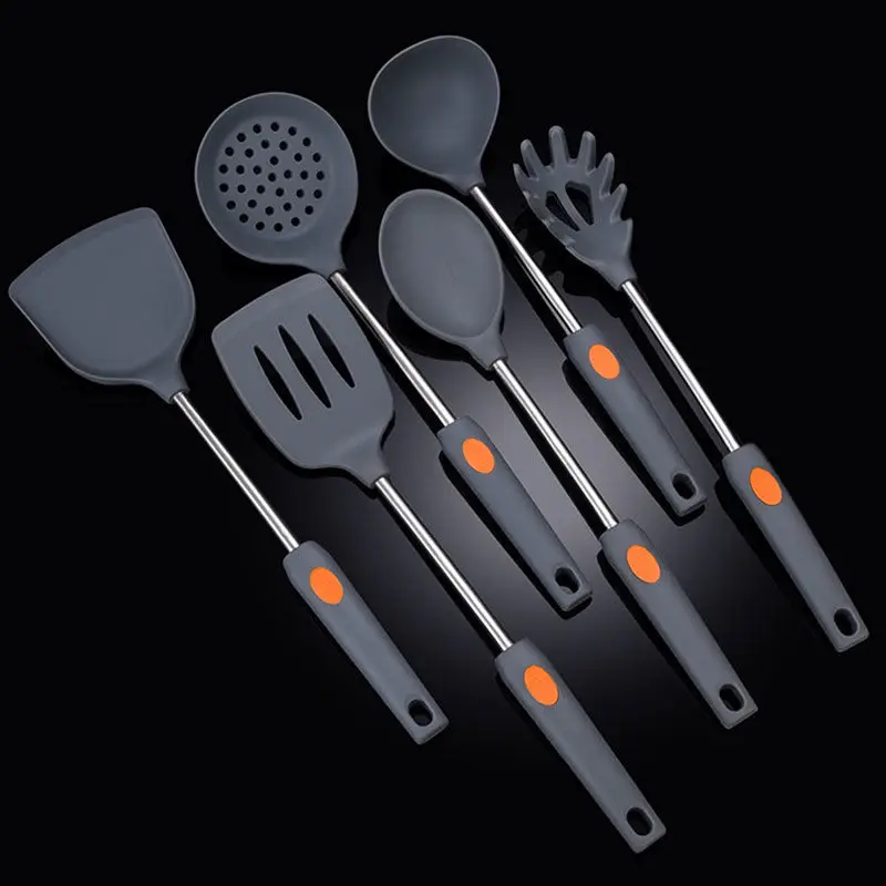 6 шт. силиконовых кейсов Кухня посуда Пособия по кулинарии набор инструментов для
