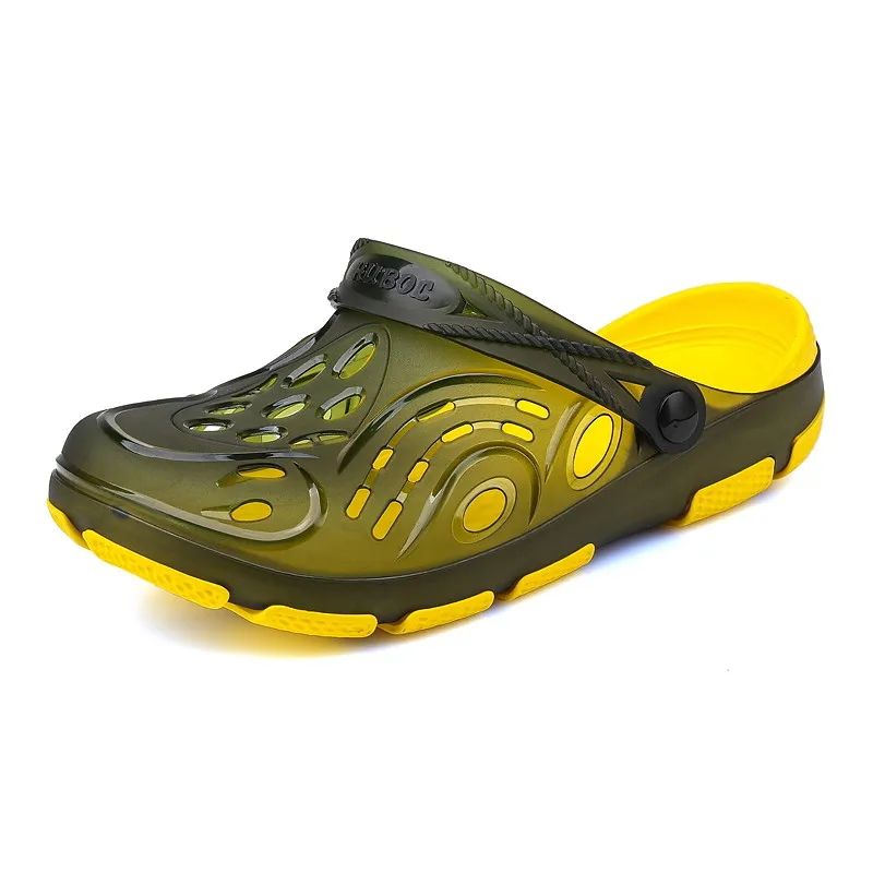 

2021 New Beach Slippers Men Sandals Non-slip Summer Flip Flops High Quality Outdoor Casual Shoes Cheap Men's shoes Water Shoes