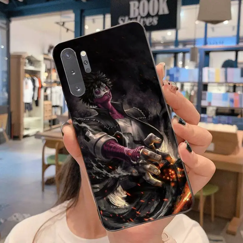 HUAGETOP Dabi Boku no My Hero Академия аниме чехол для телефона Samsung Galaxy Note20 ultra 7 8 9 10 Plus lite J7 J8
