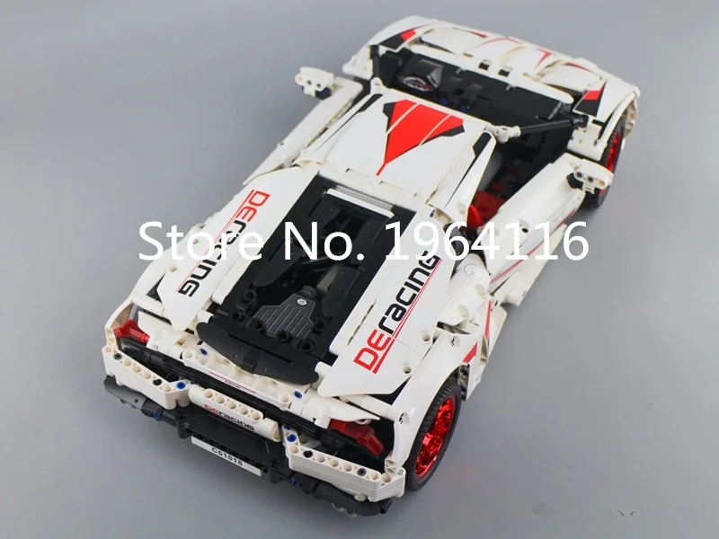 Новый C61018 автомобиля создатель серии Huracan LP610-4 модель строительные блоки