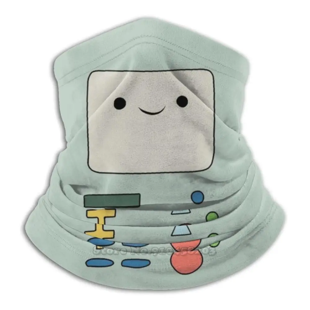 

Beemo-Adventure Time 3D бандана, мягкая флисовая маска для лица и шеи, спортивный шарф