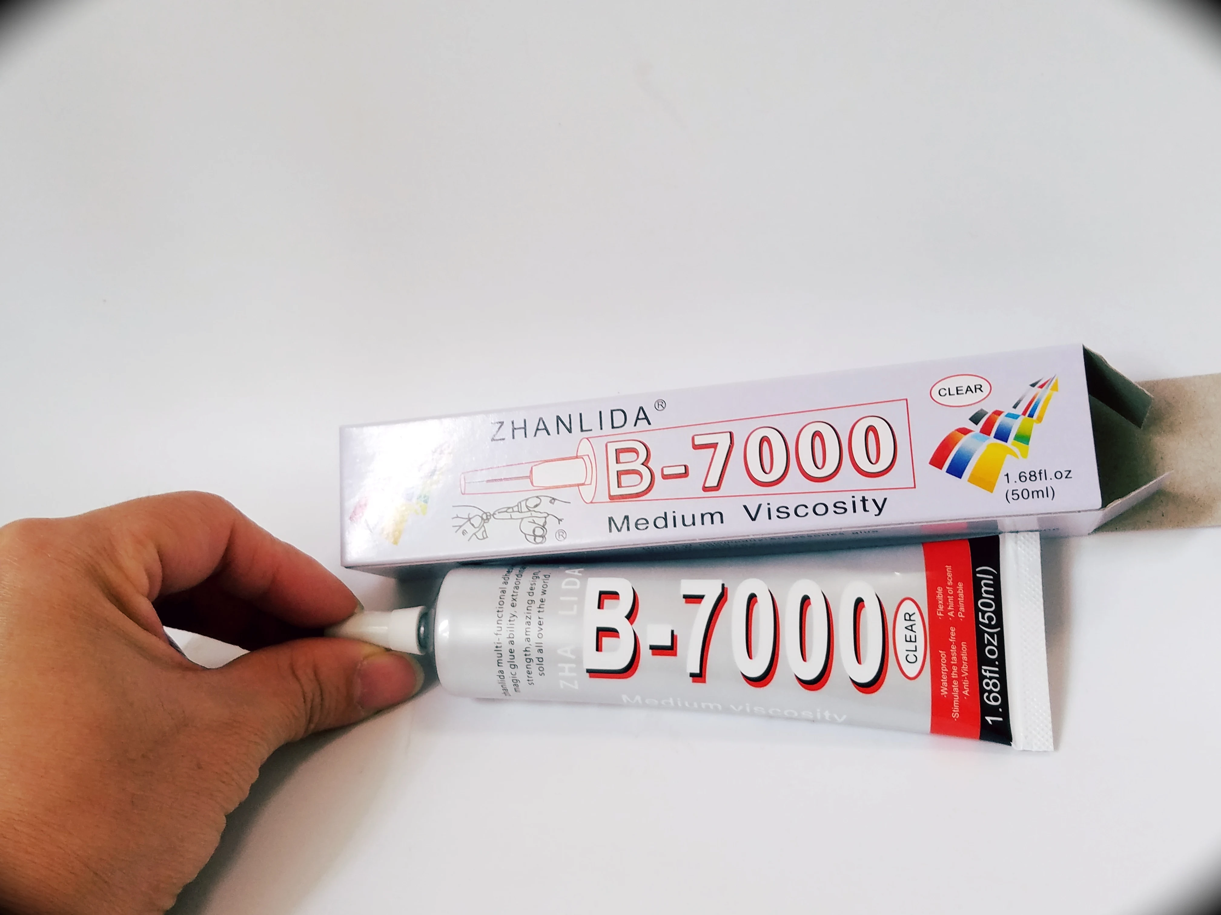 ZHANLIDA B7000 5 шт. 50 мл B-7000 многоцелевой клей Diy Ювелирные изделия Стразы для фиксации