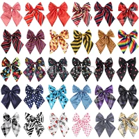 30pcs adjustable pet bow ties bowties collar for medium large dogs bowknot neckties costumes grooming accessories festival gift