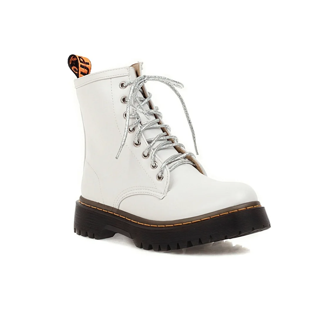 

Girls' boots princess style autumn and winter new thick soled boots Roman women's Boots