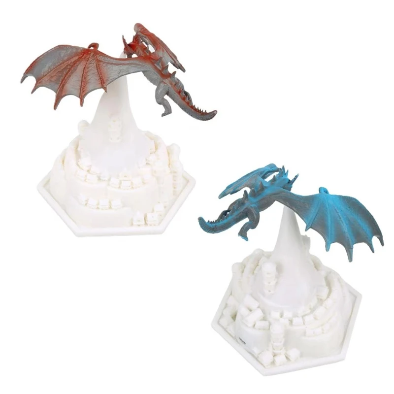 

3D Printed Dragon Lamp Flying Dragon Night Light Desktop Bedroom Lamps Kids Gift