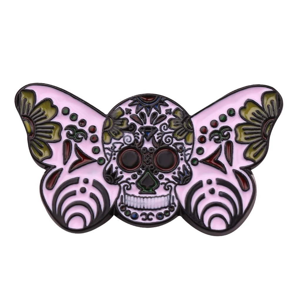 Оптовая продажа брошь в виде бабочки стиле ужаса броши форме красивого сада