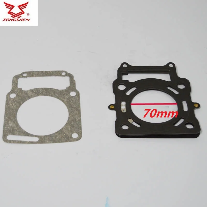 

ZONGSHEN CB250 250CC 4 четыре клапана с водяным охлаждением, прокладка головки блока цилиндров двигателя xt250 t6 KAYO BSE Dirt pit Bike ATV quad Parts