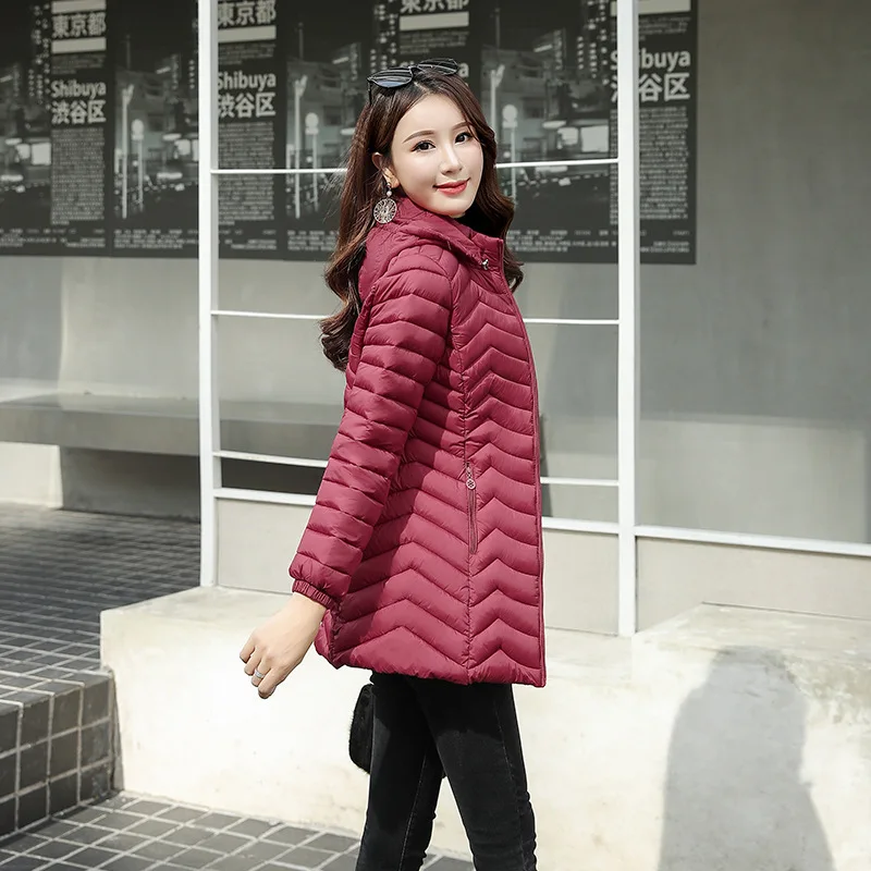 Зимняя женская теплая Базовая куртка женские облегающие брендовые хлопковые