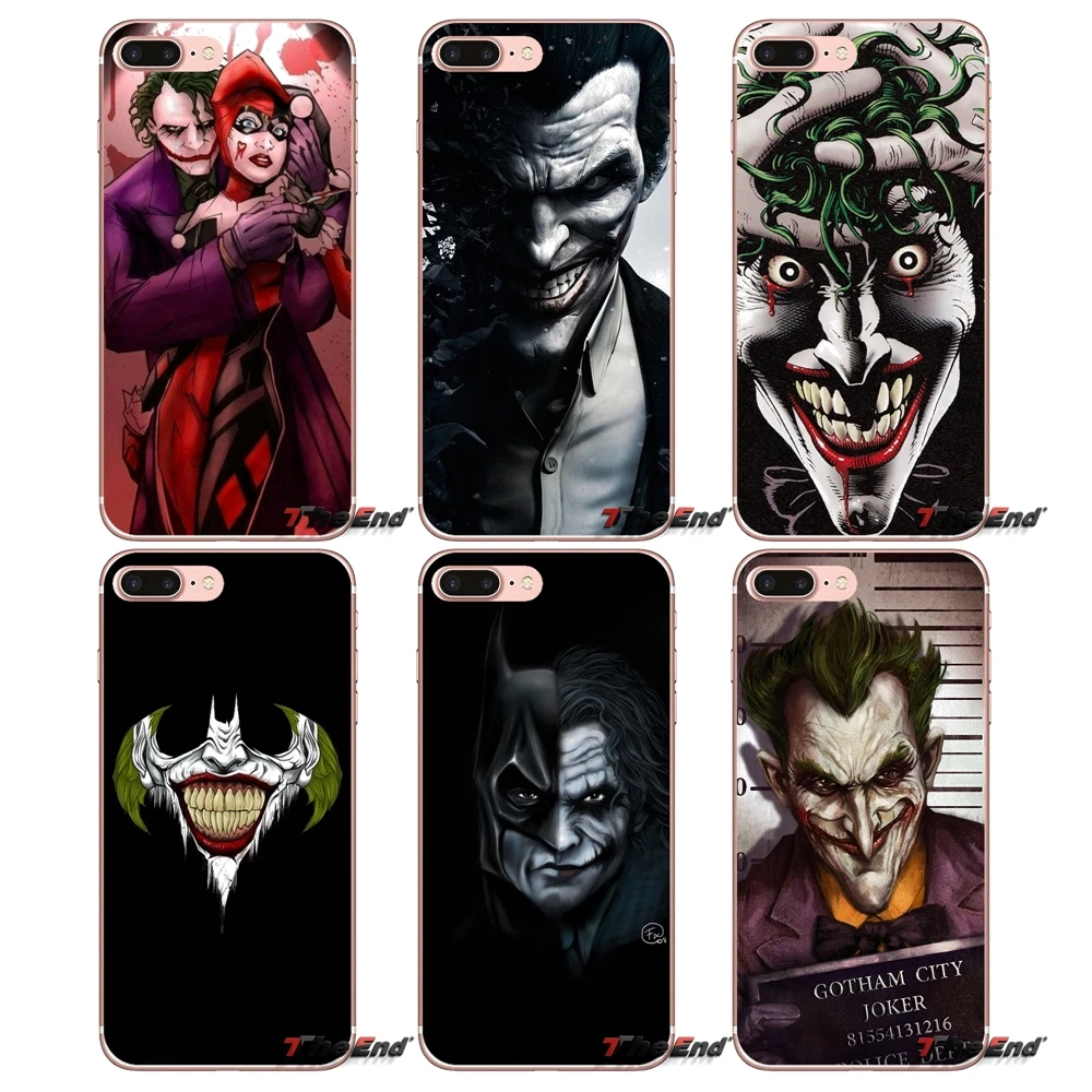 Мягкий чехол Arkham Origins Joker Batman Face для huawei P Smart Y6 Pro P8 P9 P10 Nova P20 Lite Mini 2017 SLA L02 L22