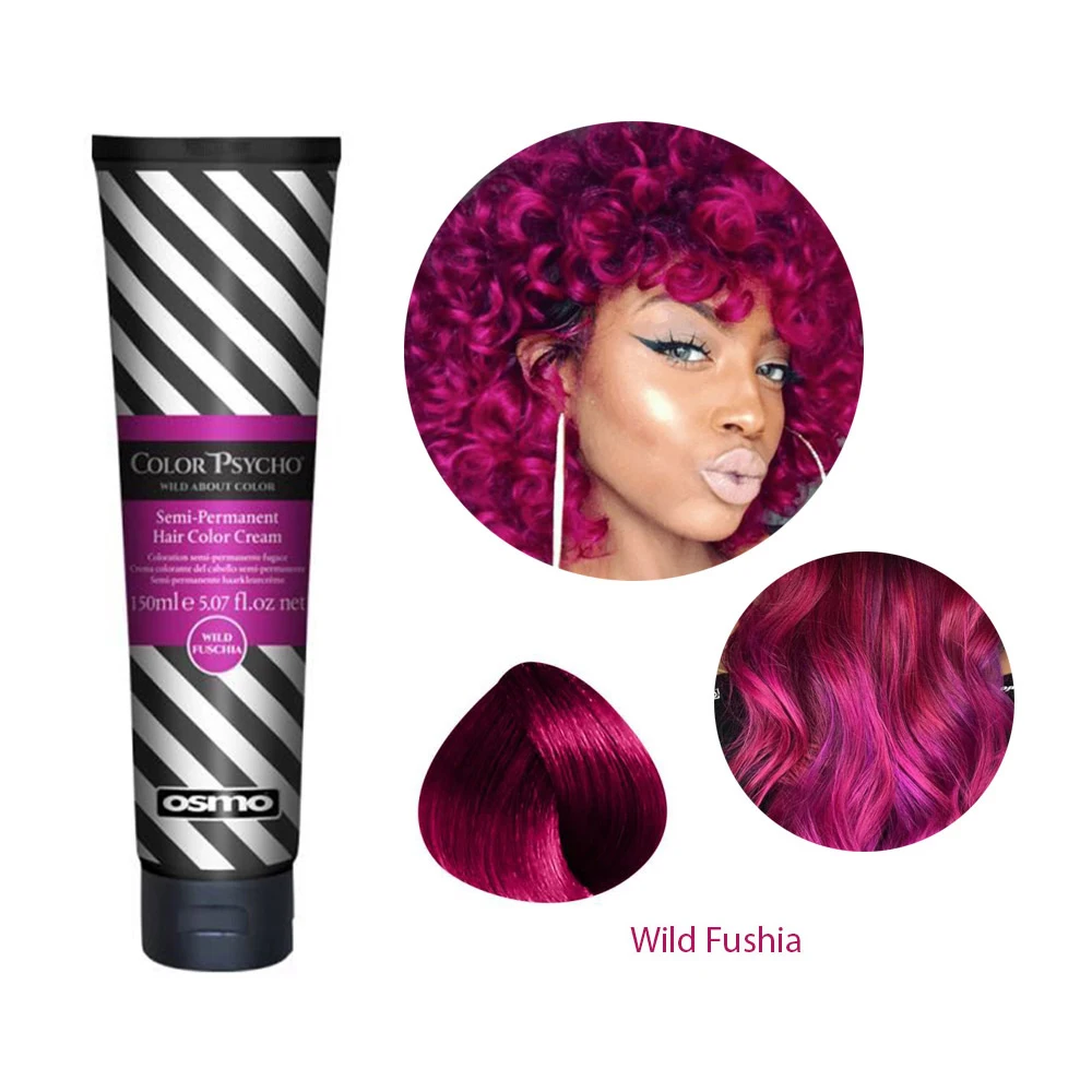 Краска для волос Color Psycho (Wild Fushia) розовая 150 мл. | Красота и здоровье