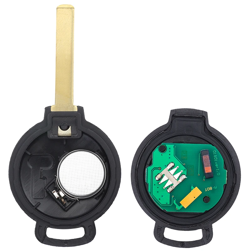 KEYECU дистанционный Автомобильный ключ для Mercedes-Benz Smart Fortwo 451 2007 2008 2009 2010 2011 2012 2013 Fob 3