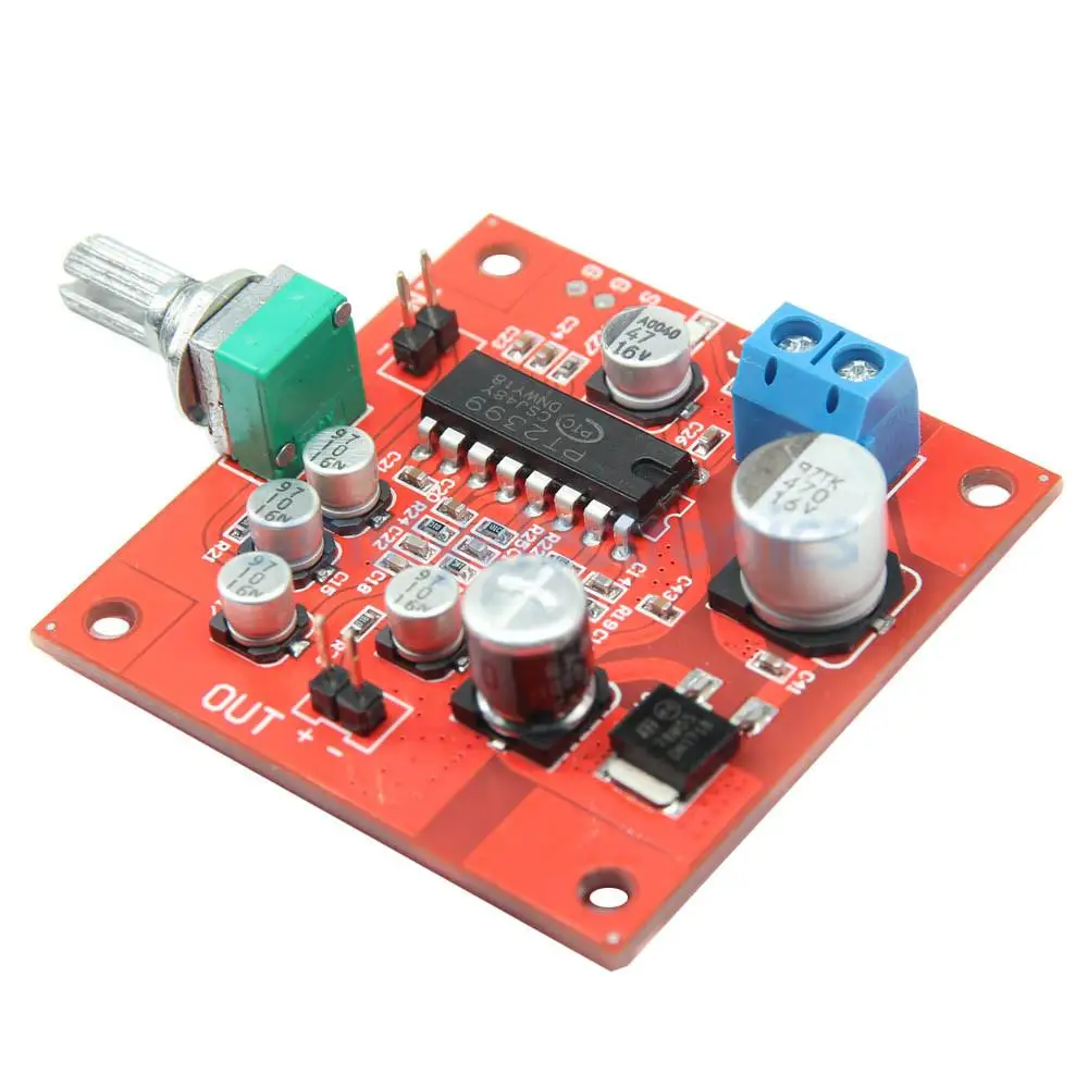Новая плата реверберации микрофона PT2399 без функции преусилителя|preamplifier|preamplifier