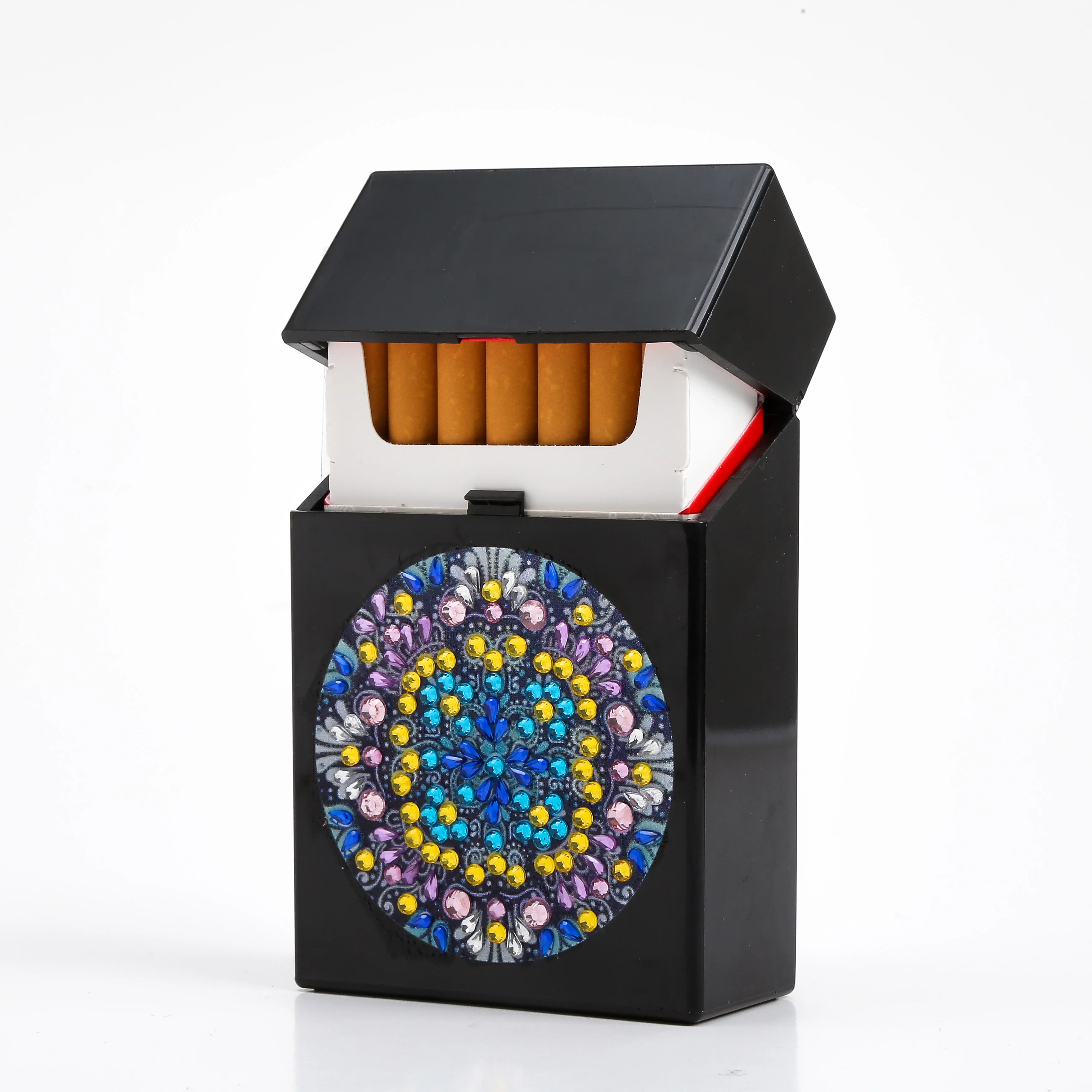 5D DIY искусство алмазная живопись животные и цветы узор сигарета чехол Алмазная