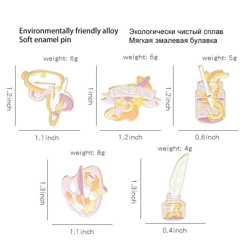 2020 креативная эмалированная брошь-значок на лацкан | Украшения и аксессуары