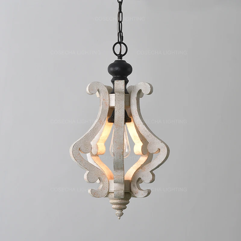 1 я Одиночная люстра маленький светильник белая прихожая подвесной в коридоре