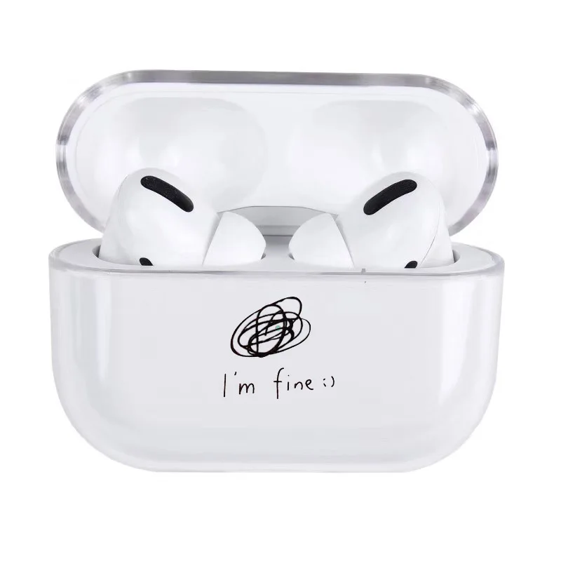 Милый чехол для Apple AirPods, чехол, Мультяшные Bluetooth наушники, защитный жесткий чехол для Airpods Pro, чехол, коробка для Air pods 2/1/3 - Цвет: For Airpods Pro 07