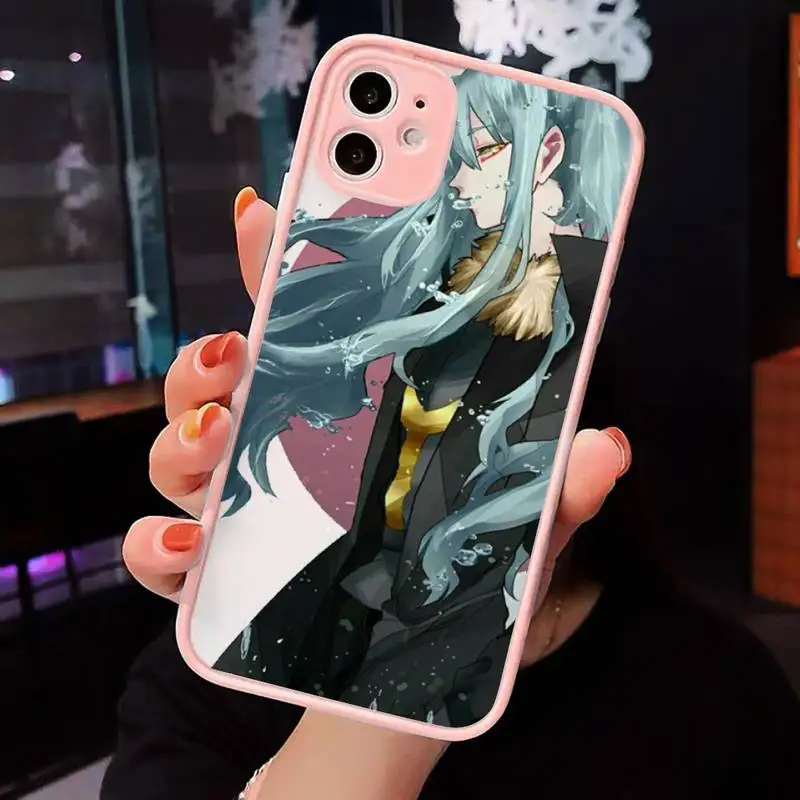 

Reincarnated as a slime Phone Case Matte Transparent For iPhone 12 Mini 11 Pro XR XS Max 7 8 Plus